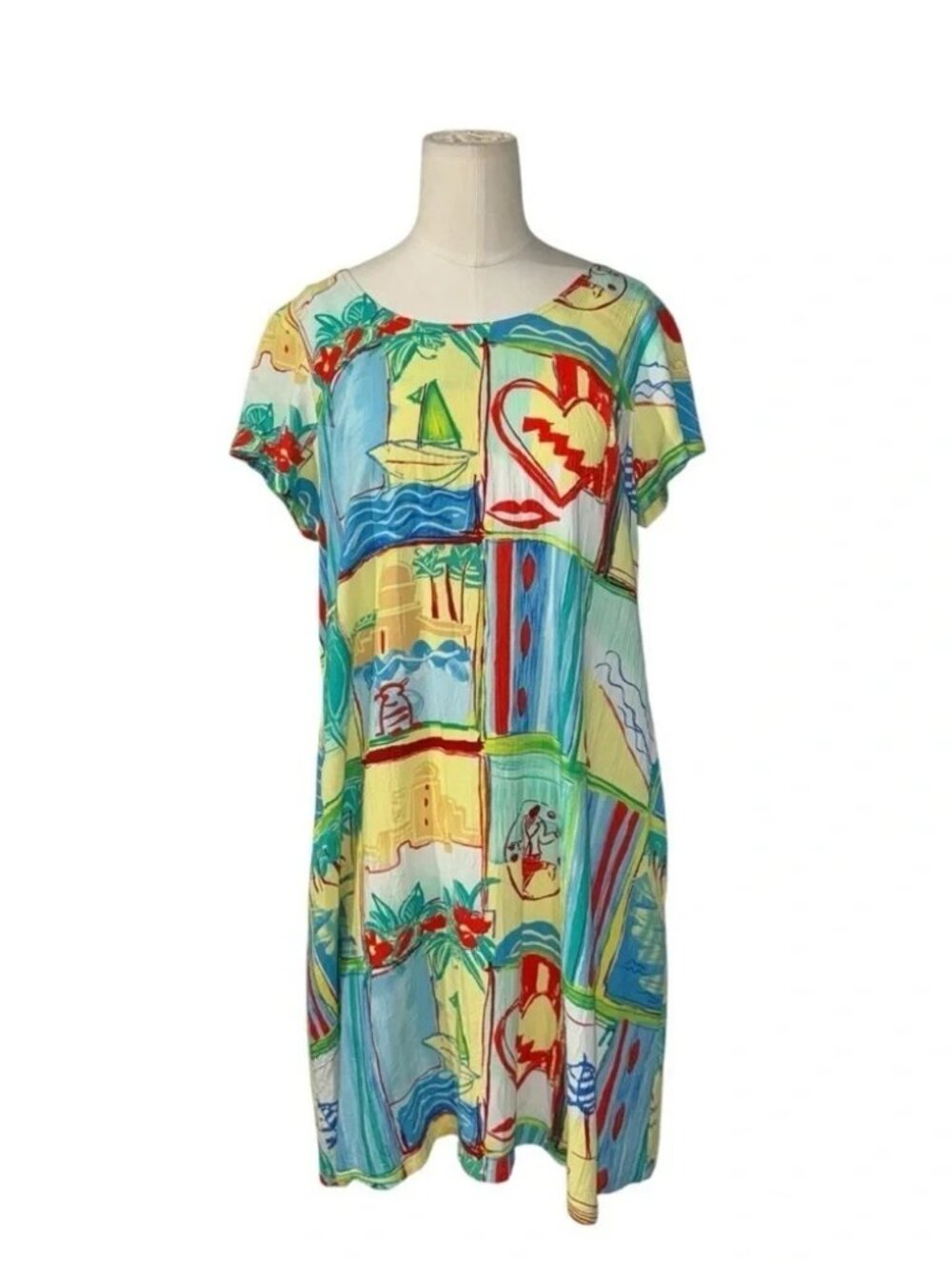 Vintage Jams World Dress in Medium